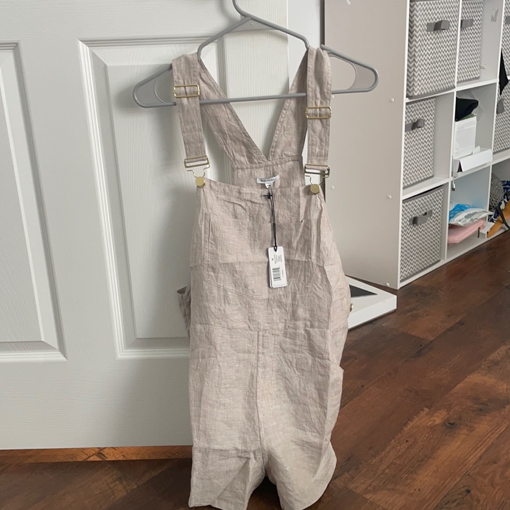 Weworewhat linen overalls